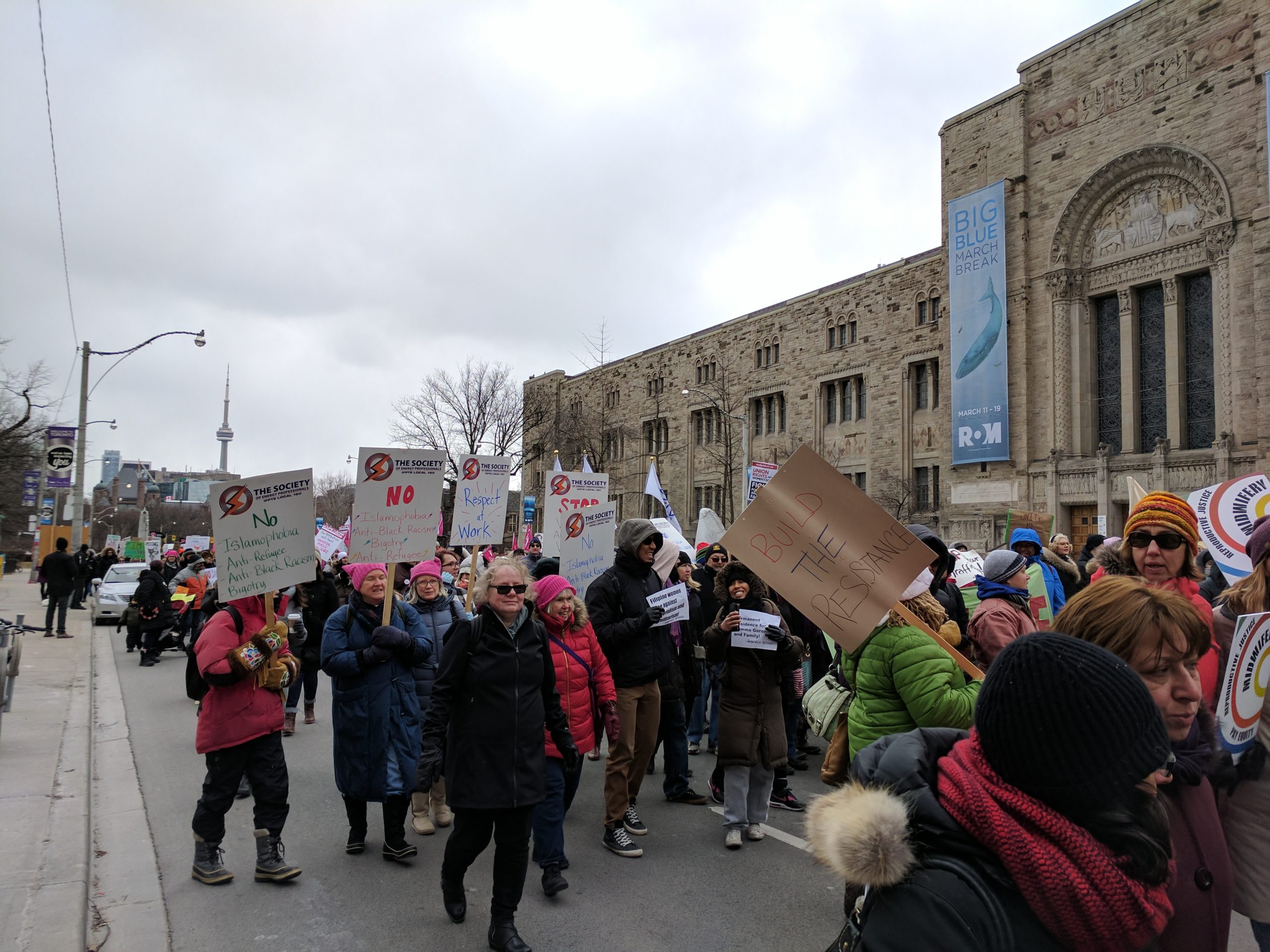 Int'l women's day march