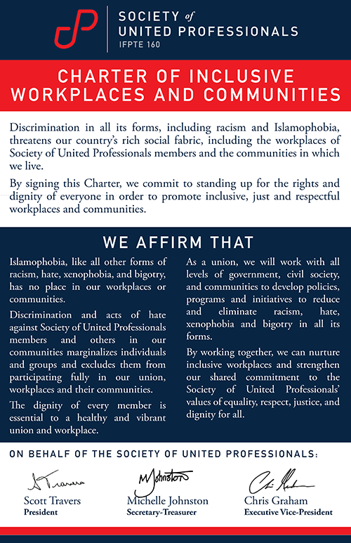 Charter of Inclusive Workplaces and Communities